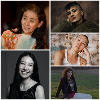 2026 docuseries artists from top Left to right: Eiko Otake, ankita sharma, Ximena Garnica, Akane Little, and Benja Thompson. - Oct 8-10th present short films at ARTS ON SITE, 12 St. Marks Place, NYC